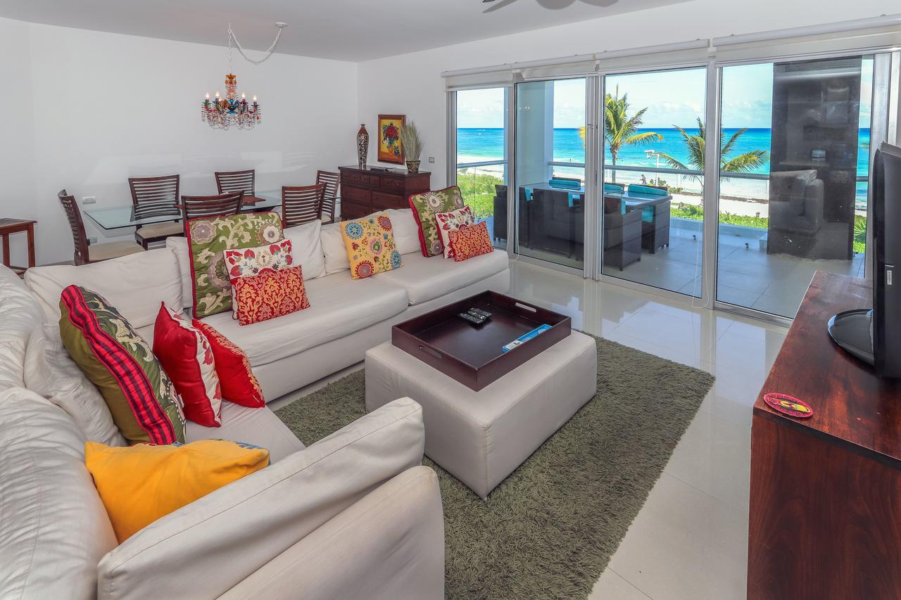 Beachfront With Tub, 3 Bedroom & Pool - At Mareazul Corazon Playa del Carmen